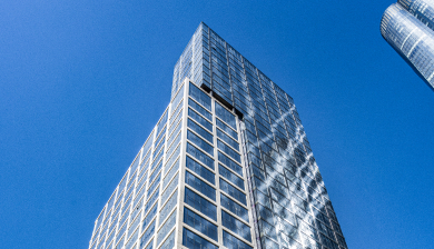 sky scraper using ESWindows glass